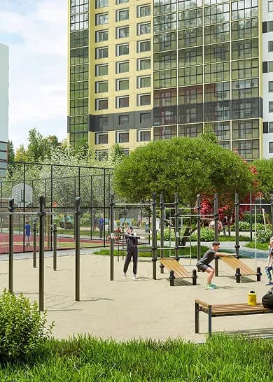 Развитая инфраструктура рядом